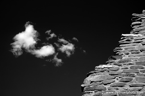 Wall and cloud